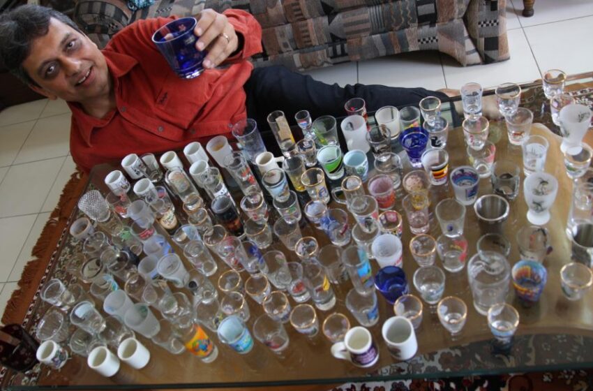  LARGEST COLLECTION OF SHOT GLASSES