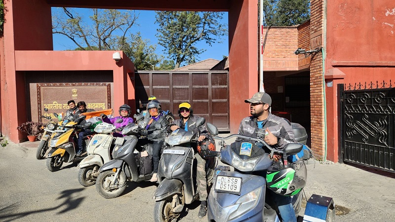FIRST CROSS COUNTRY SCOOTER RIDE BY SPECIALLY ABLED RIDERS