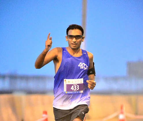  YOUNGEST INDIAN TO COMPLETE TIMED LONG-DISTANCE RUNS IN 60 CITIES AND TOWNS