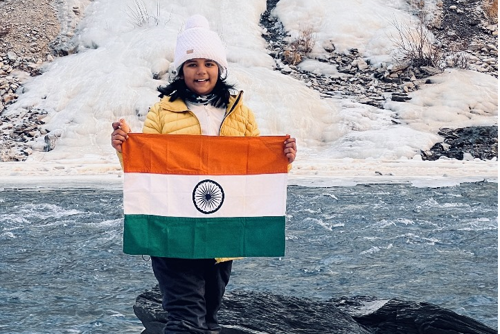 YOUNGEST GIRL TO EXPEDITE CHADAR TREK