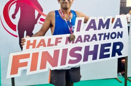 YOUNGEST INDIAN TO COMPLETE TIMED LONG-DISTANCE RUNS IN 22 STATES AND UNION TERRITORIES