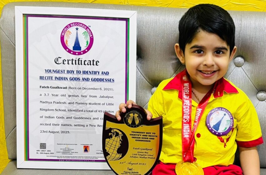 YOUNGEST BOY TO IDENTIFY AND RECITE INDIAN GODS AND GODDESSES
