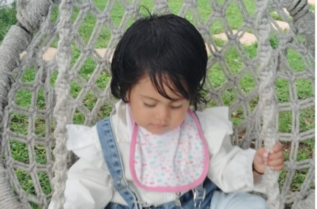 INFANT GIRL TO IDENTIFY BODY PARTS