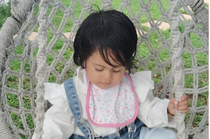  INFANT GIRL TO IDENTIFY BODY PARTS