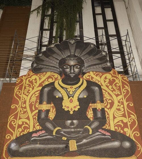  TALLEST STANDING GAHULI ART STRUCTURE OF SHAMLIA PARSHWANATH BHAGWAN
