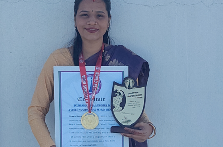 MAXIMUM GANESHA ARTWORKS IN A SINGLE PAINTING USING MEHNDI (HENNA)