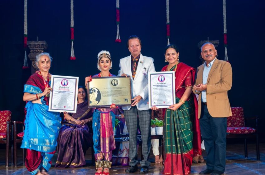  YOUNGEST GIRL TO PERFORM BHARATANATYAM FOR THE LONGEST DURATION