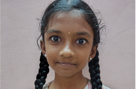 YOUNGEST GIRL TO WRITE THE INDIAN NATIONAL ANTHEM BACKWARDS