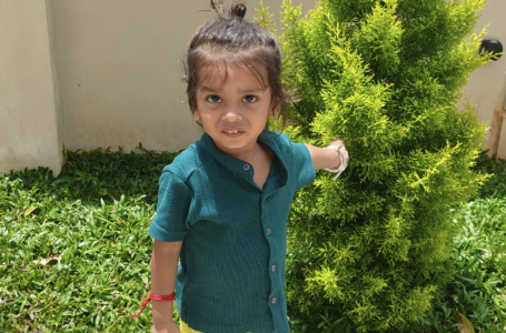 TODDLER BOY TO IDENTIFY INDIAN GODDESSES ON PHOTOGRAPHS