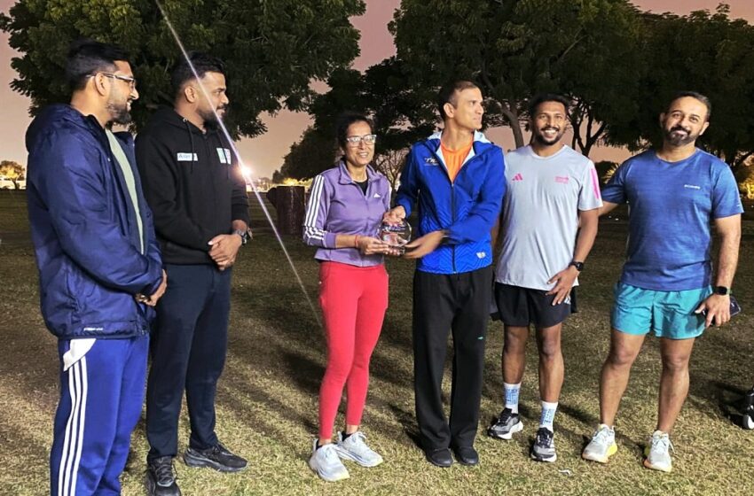  FIRST INDIAN FEMALE TO COMPLETE A 31-DAY PROGRESSIVE RUNNING CHALLENGE.