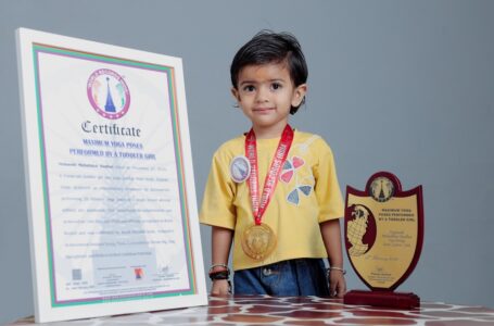 MAXIMUM YOGA POSES PERFORMED BY A TODDLER GIRL