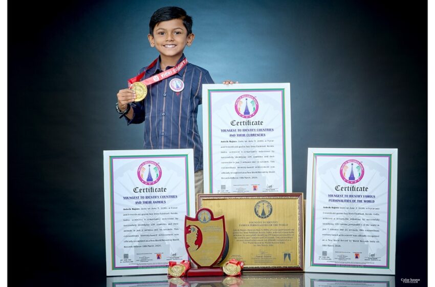  YOUNGEST TO IDENTIFY COUNTRIES AND THEIR ANIMALS