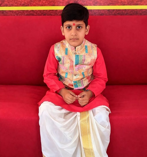  YOUNGEST TO PERFORM SANSKRIT VEDAS IN A PUBLIC PROGRAM