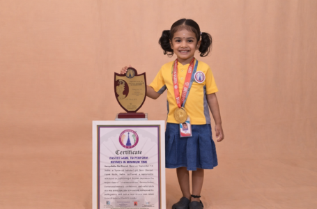 FASTEST GIRL TO PERFORM RHYMES IN MINIMUM TIME