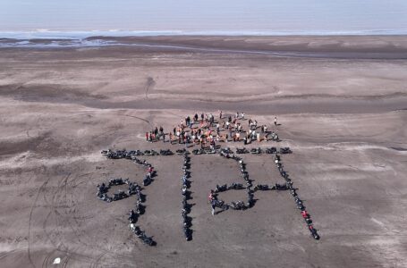 LARGEST WORD “RAM” FORMED BY MOTORCYCLES BY A GROUP