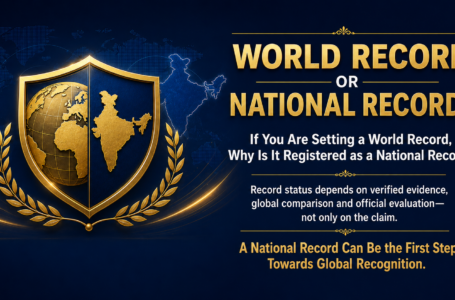 If You Are Setting a World Record, Why Is It Registered as a National Record?