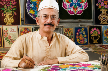 LARGEST COLLECTION OF RANGOLI ARTWORKS BY AN INDIVIDUAL