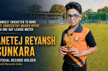 YOUNGEST CRICKETER TO BOWL FIVE CONSECUTIVE MAIDEN OVERS IN A ONE-DAY LEAGUE MATCH