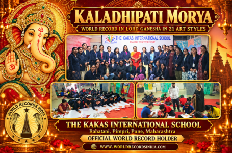 WORLD RECORD IN LORD GANESHA IN 21 ART STYLE – KALADHIPATI MORYA