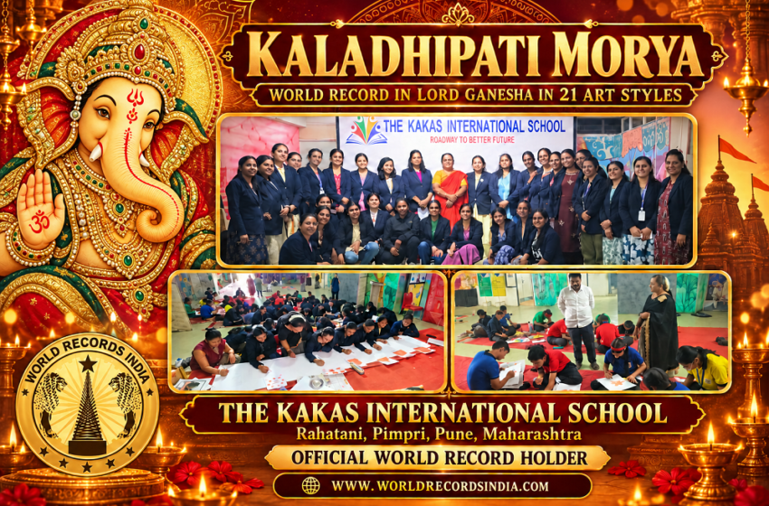 WORLD RECORD IN LORD GANESHA IN 21 ART STYLE – KALADHIPATI MORYA
