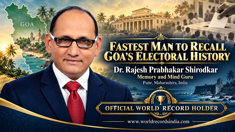  FASTEST MAN TO RECALL GOA’S ELECTORAL HISTORY